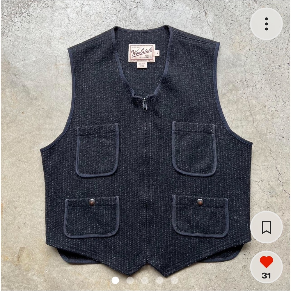 Woolrich Vest with Pockets